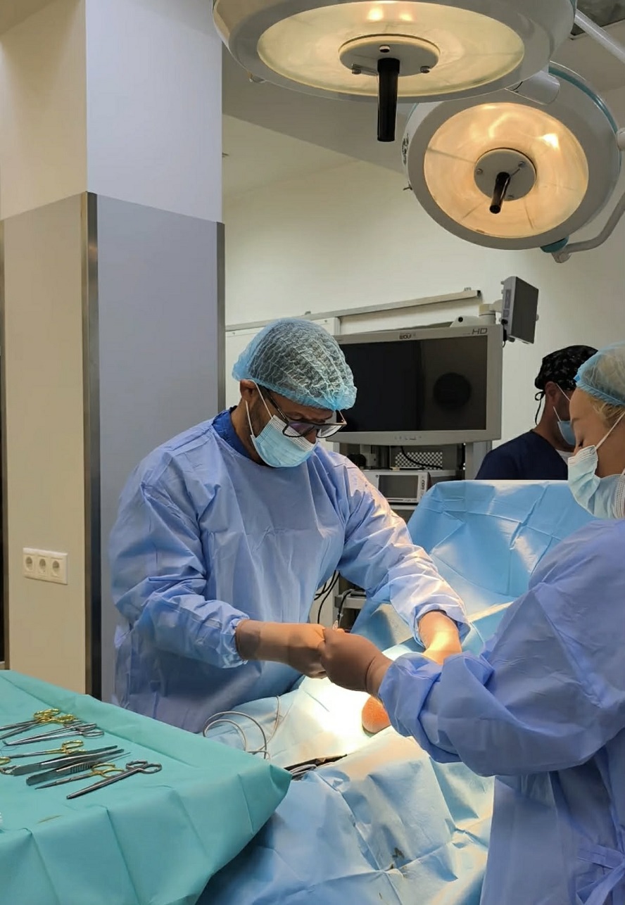 Circumcision without a scalpel at Hill clinic Sofia Bulgaria